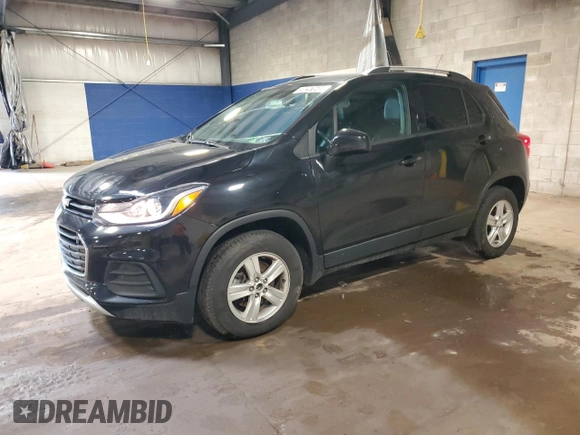 2021 Chevrolet Trax LT with VIN KL7CJPSB9MB350087, listed as a Copart auction lot 59297645 with 63,801 mi miles and Clean title. Bid and sale history available at DreamBid. Image 1.