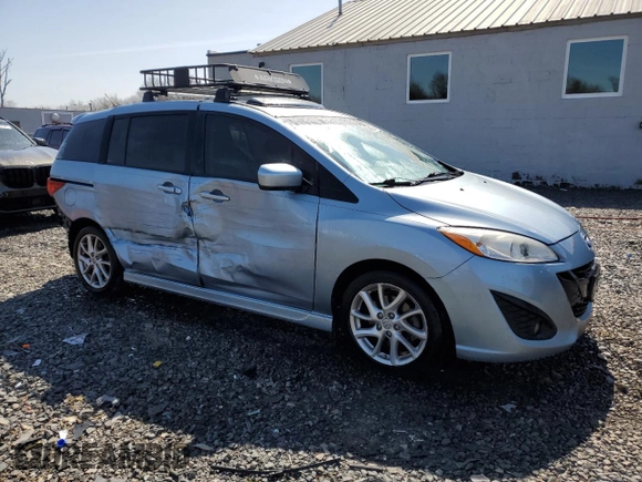 2012 Mazda 5 Grand Touring with VIN JM1CW2DL3C0142570, listed as a Copart auction lot 51319295 with 112,662 mi miles and Salvage Title. Bid and sale history available at carsss.com. Image 4.