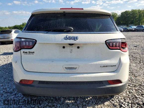 2020 Jeep Compass Limited with VIN 3C4NJCCB0LT154541, listed as a Copart auction lot 55399765 with 116,086 mi miles and Salvage title. Bid and sale history available at DreamBid. Image 6.