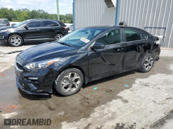 2021 Kia Forte LXS with VIN 3KPF24ADXME370608, listed as a Copart auction lot 54504515 with 31,750 mi miles and Salvage Title. Bid and sale history available at carsss.com. Image 1.