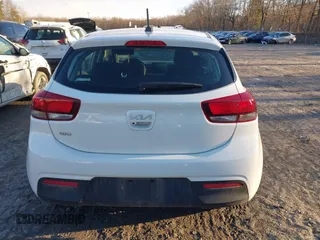 2022 Kia Rio S with VIN 3KPA25AD5NE443465, listed as a IAAI auction lot 41230852 with 20,460 mi miles and . Bid and sale history available at DreamBid. Image 16.