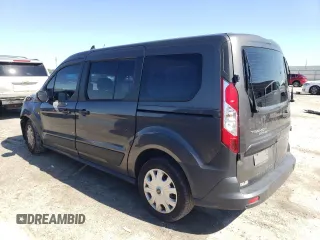2021 Ford Transit Connect XL with VIN NM0GS9E29M1483542, listed as a Copart auction lot 44517225 with 81,500 mi miles and Salvage title. Bid and sale history available at DreamBid. Image 2.