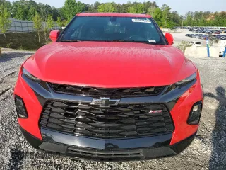 2019 Chevrolet Blazer RS with VIN 3GNKBERS7KS687307, listed as a Copart auction lot 55068695 with 106,875 mi miles and Salvage title. Bid and sale history available at DreamBid. Image 5.