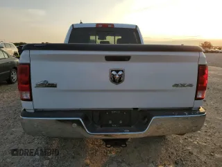 2018 Ram 1500 SLT with VIN 1C6RR7GG9JS247393, listed as a Copart auction lot 81691174 with 55,564 mi miles and Salvage title. Bid and sale history available at DreamBid. Image 6.