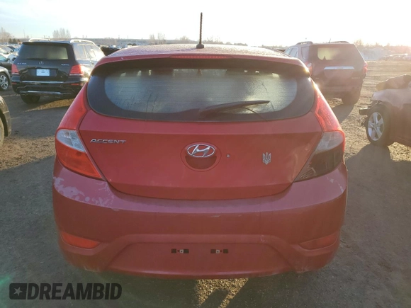 2013 Hyundai Accent GS with VIN KMHCT5AE9DU081750, listed as a Copart auction lot 47965835 with 249,590 mi miles and Clean Title. Bid and sale history available at carsss.com. Image 6.