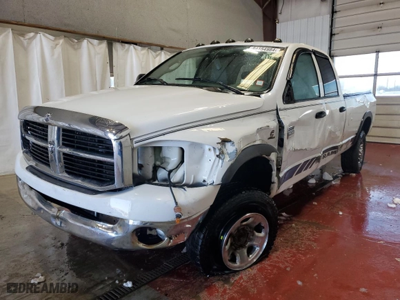 2008 Dodge Ram 3500 Laramie with VIN 3D7MX38AX8G188700, listed as a Copart auction lot 84154984 with 224,985 mi miles and Salvage Title. Bid and sale history available at carsss.com. Image 1.