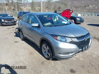 2018 Honda HR-V LX with VIN 3CZRU6H35JG700164, listed as a IAAI auction lot 41827551 with 161,594 mi miles. Bid and sale history available at carsss.com. Image 1.
