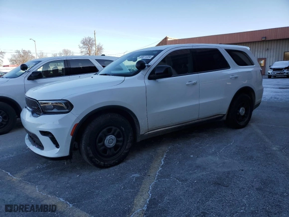 2023 Dodge Durango Pursuit with VIN 1C4SDJFT9PC590826, listed as a Copart auction lot 83071334 with 36,062 mi miles and Salvage Title. Bid and sale history available at carsss.com. Image 1.