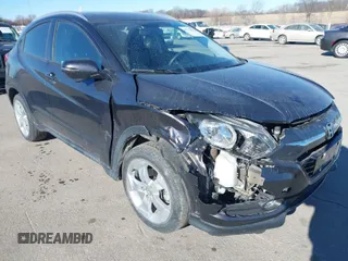 2016 Honda HR-V EX-L w/Navi with VIN 3CZRU6H76GM725247, listed as a IAAI auction lot 41322622 with 69,689 mi miles. Bid and sale history available at carsss.com. Image 1.
