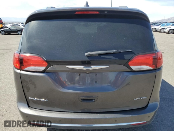 2017 Chrysler Pacifica Limited with VIN 2C4RC1GG2HR804955, listed as a Copart auction lot 74741074 with 117,936 mi miles and Salvage title. Bid and sale history available at DreamBid. Image 6.