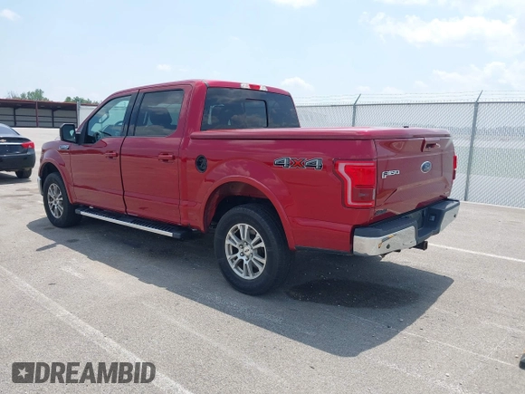 2016 Ford F-150 XLT with VIN 1FTEW1EF5GKD72519, listed as a IAAI auction lot 42353198 with 156,263 mi miles and . Bid and sale history available at DreamBid. Image 3.
