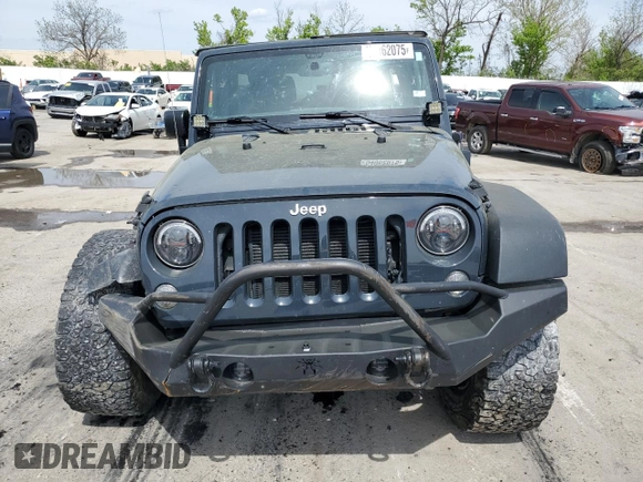2016 Jeep Wrangler Unlimited Sport with VIN 1C4BJWDG7GL292531, listed as a Copart auction lot 54062075 with 110,878 mi miles and Salvage Title. Bid and sale history available at DreamBid. Image 5.