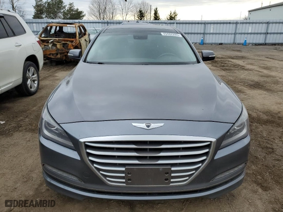 2016 Hyundai Genesis 3.8L with VIN KMHGN4JE3GU151012, listed as a Copart auction lot 49482285 with 232,334 mi miles and Salvage Title. Bid and sale history available at carsss.com. Image 5.