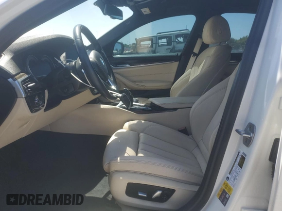 2019 BMW 5 Series 530e with VIN WBAJA9C57KB254080, listed as a Copart auction lot 63315805 with 15,492 mi miles and Clean title. Bid and sale history available at DreamBid. Image 7.