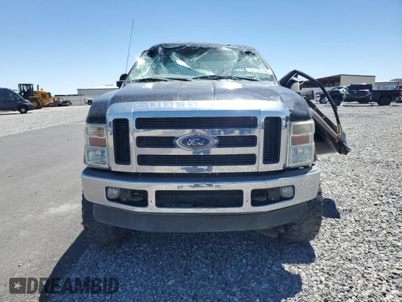 2008 Ford F-350 XL with VIN 1FTWW31R18ED24242, listed as a Copart auction lot 57107735 with Not provided miles and Salvage title. Bid and sale history available at DreamBid. Image 5.