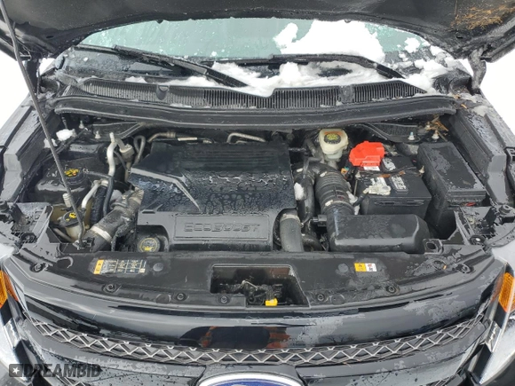 2015 Ford Explorer Sport with VIN 1FM5K8GT4FGA11772, listed as a Copart auction lot 45903445 with 0 mi miles and Non Repairable. Bid and sale history available at carsss.com. Image 12.