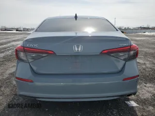 2022 Honda Civic Sedan Sport with VIN 2HGFE2F54NH101802, listed as a Copart auction lot 52187435 with 177,256 mi miles and Salvage Title. Bid and sale history available at carsss.com. Image 6.