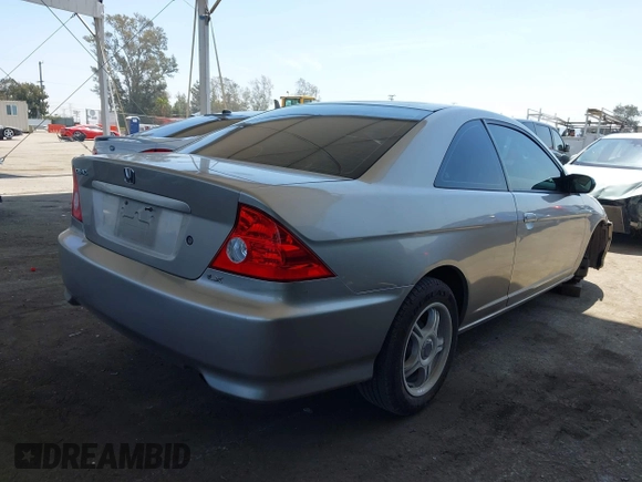 2004 Honda Civic LX with VIN 1HGEM22524L047504, listed as a IAAI auction lot 41990812 with 166,270 mi miles. Bid and sale history available at carsss.com. Image 4.