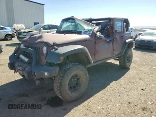 2008 Jeep Wrangler Unlimited Rubicon with VIN 1J8GA69108L587684, listed as a Copart auction lot 43069135 with 99,620 mi miles and Salvage Title. Bid and sale history available at carsss.com. Image 1.