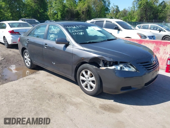 2007 Toyota Camry CE with VIN 4T1BE46K07U638516, listed as a IAAI auction lot 42128391 with 168,649 mi miles. Bid and sale history available at carsss.com. Image 1.