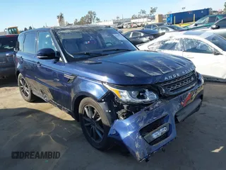2017 Land Rover Range Rover Sport SE z VIN SALWG2FV1HA173108, wystawiony jako IAAI lot #42407528 z przebiegiem 47 214 mil mil oraz . Historia ofert i sprzedaży dostępna na DreamBid. Obrazek 1.