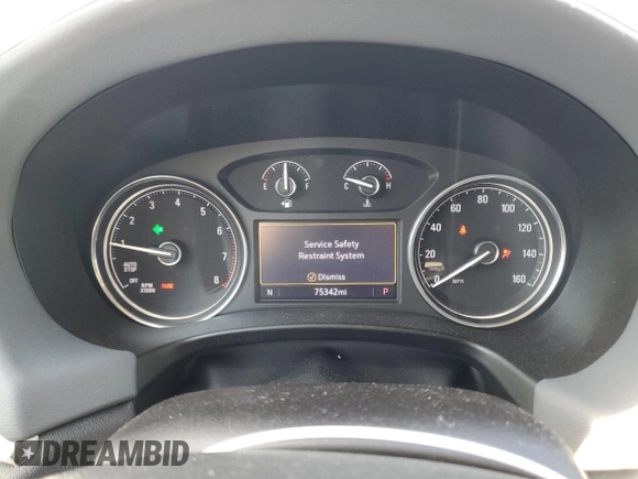 2020 Buick Enclave Essence with VIN 5GAEVAKWXLJ259240, listed as a Copart auction lot 51866145 with 75,342 mi miles and Salvage Title. Bid and sale history available at DreamBid. Image 9.