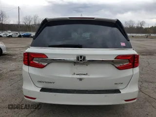 2020 Honda Odyssey Elite with VIN 5FNRL6H95LB035854, listed as a Copart auction lot 53243425 with 40,598 mi miles and Salvage Title. Bid and sale history available at DreamBid. Image 6.