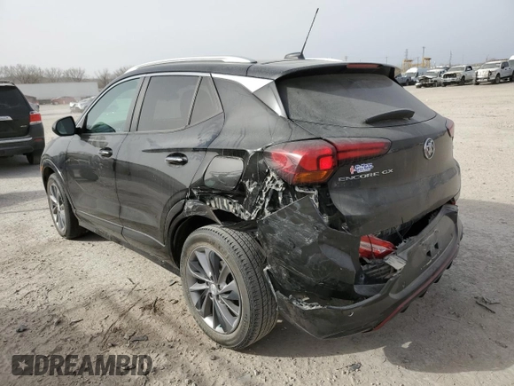 2020 Buick Encore GX Select with VIN KL4MMDSL5LB123123, listed as a Copart auction lot 49257605 with 140,895 mi miles and Salvage title. Bid and sale history available at DreamBid. Image 2.