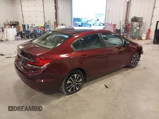 2014 Honda Civic Sedan EX with VIN 19XFB2F8XEE084520, listed as a IAAI auction lot 41851146 with 86,607 mi miles. Bid and sale history available at carsss.com. Image 4.