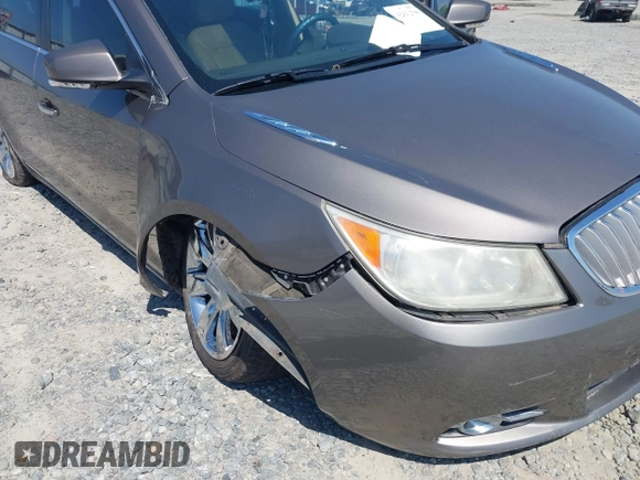 2010 Buick LaCrosse CXL with VIN 1G4GC5EG9AF155004, listed as a IAAI auction lot 42012790 with 164,014 mi miles. Bid and sale history available at carsss.com. Image 6.