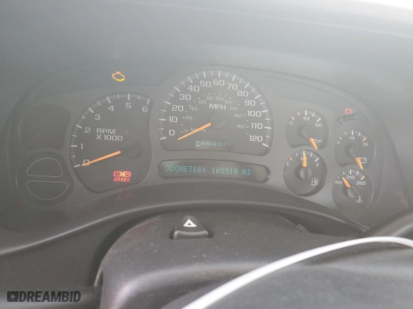 2003 Chevrolet Silverado 1500 Work Truck with VIN 2GCEC19X731245311, listed as a Copart auction lot 87621145 with 105,910 mi miles and Clean Title. Bid and sale history available at carsss.com. Image 9.