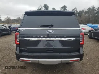2024 Ford Expedition Limited with VIN 1FMJU1K89REA73736, listed as a Copart auction lot 45200335 with 6,554 mi miles and Salvage Title. Bid and sale history available at carsss.com. Image 6.
