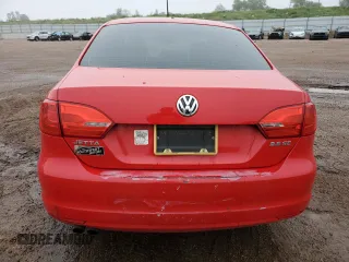 2011 Volkswagen Jetta SE with VIN 3VWDZ7AJ9BM058662, listed as a Copart auction lot 59530225 with 158,192 mi miles and Salvage title. Bid and sale history available at DreamBid. Image 6.
