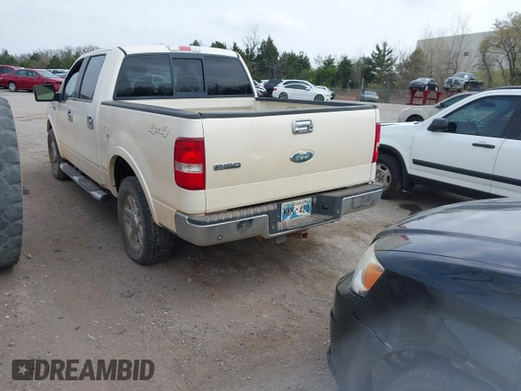 2008 Ford F-150 XLT with VIN 1FTPW14V08FA50396, listed as a IAAI auction lot 41909239 with 255,794 mi miles and . Bid and sale history available at DreamBid. Image 3.
