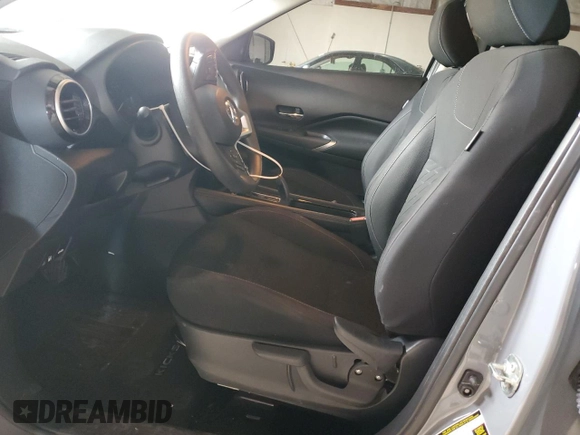 2021 Nissan Kicks SV with VIN 3N1CP5CV8ML497758, listed as a Copart auction lot 46814795 with 52,813 mi miles and Salvage Title. Bid and sale history available at carsss.com. Image 7.