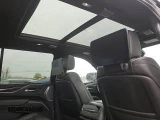 2023 Cadillac Escalade ESV 4WD Sport Platinum z VIN 1GYS4RKL1PR156900, wystawiony jako Copart lot #56356725 z przebiegiem 107 759 mil mil oraz Czysty tytuł • Clean title. Historia ofert i sprzedaży dostępna na DreamBid. Obrazek 13.