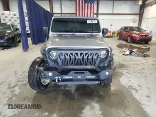 2020 Jeep Wrangler Unlimited Sport S z VIN 1C4HJXDN7LW129496, wystawiony jako Copart lot #51569875 z przebiegiem 124 159 mil mil oraz Szkoda całkowita • Salvage title. Historia ofert i sprzedaży dostępna na DreamBid. Obrazek 5.