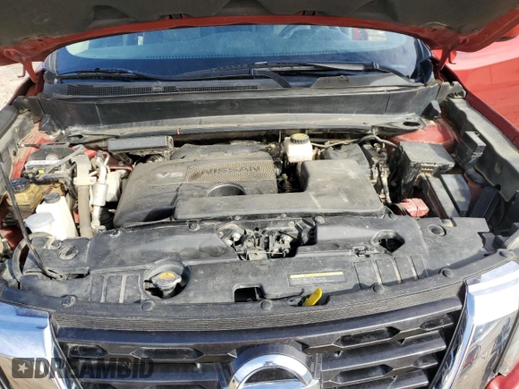 2017 Nissan Pathfinder SV z VIN 5N1DR2MN1HC695846, wystawiony jako Copart lot #45953705 z przebiegiem 135 587 mil mil oraz Szkody całkowita. Historia ofert i sprzedaży dostępna na DreamBid. Obrazek 14.