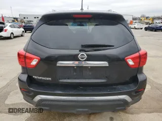 2018 Nissan Pathfinder S z VIN 5N1DR2MNXJC610928, wystawiony jako Copart lot #44451385 z przebiegiem 140 070 mil mil oraz Szkoda całkowita • Salvage title. Historia ofert i sprzedaży dostępna na DreamBid. Obrazek 6.