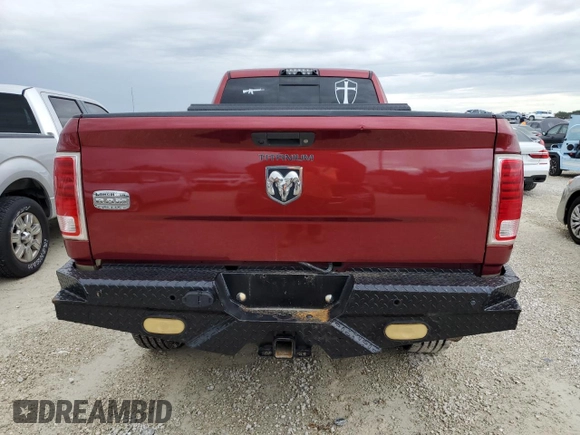2014 Ram 2500 Laramie Longhorn with VIN 3C6UR5LL7EG155360, listed as a Copart auction lot 74399814 with 88,419 mi miles and Salvage title. Bid and sale history available at DreamBid. Image 6.