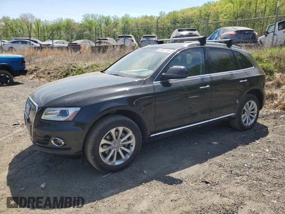 2016 Audi Q5 Premium with VIN WA1C2AFP3GA111576, listed as a Copart auction lot 53887185 with 120,542 mi miles and Salvage title. Bid and sale history available at DreamBid. Image 1.