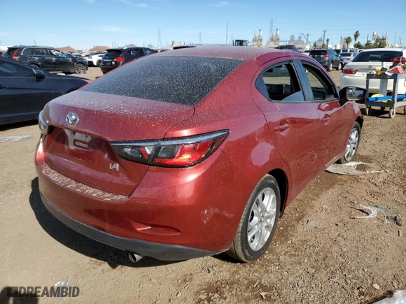 2018 Toyota Yaris iA with VIN 3MYDLBYV1JY313345, listed as a Copart auction lot 63634742 with 0 mi miles. Bid and sale history available at carsss.com. Image 4.