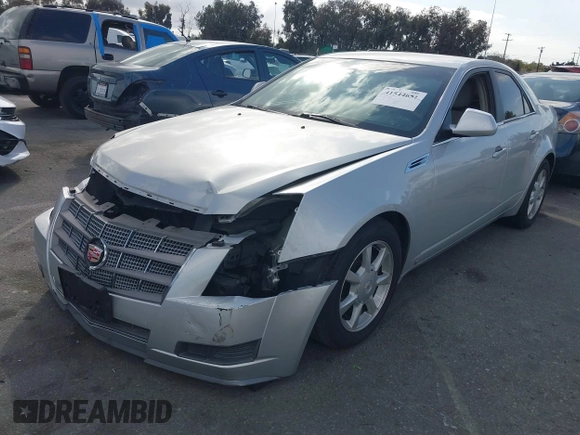 2009 Cadillac CTS RWD w/1SA with VIN 1G6DJ577690159748, listed as a IAAI auction lot 41544651 with 100,931 mi miles. Bid and sale history available at carsss.com. Image 2.