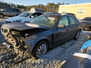 2003 Lincoln LS with VIN 1LNHM86S13Y687652, listed as a Copart auction lot 88681375 with 0 mi miles and Salvage Title. Bid and sale history available at carsss.com. Image 1.