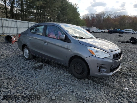 2017 Mitsubishi Mirage ES z VIN ML32F3FJXHHF13803, wystawiony jako Copart lot #52247305 z przebiegiem 70 396 mil mil oraz Szkody całkowita. Historia ofert i sprzedaży dostępna na DreamBid. Obrazek 4.