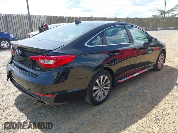2015 Hyundai Sonata Limited with VIN 5NPE34AF5FH225582, listed as a IAAI auction lot 42155680 with 144,630 mi miles and . Bid and sale history available at carsss.com. Image 4.
