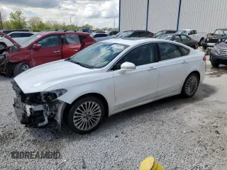 2016 Ford Fusion Titanium with VIN 3FA6P0K9XGR218027, listed as a Copart auction lot 54249925 with 111,682 mi miles and Salvage title. Bid and sale history available at DreamBid. Image 1.