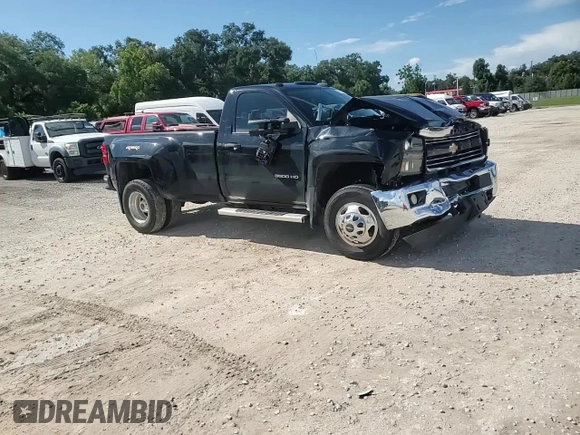 2017 Chevrolet Silverado 3500HD Work Truck with VIN 1GC3KYCG2HZ339400, listed as a Copart auction lot 67824424 with 48,926 mi miles and Salvage Title. Bid and sale history available at carsss.com. Image 11.