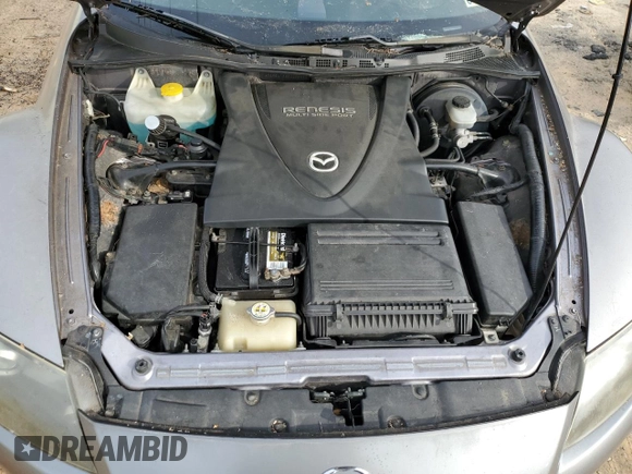 2005 Mazda RX-8 with VIN JM1FE173450156633, listed as a Copart auction lot 47253255 with 115,153 mi miles and Salvage Title. Bid and sale history available at carsss.com. Image 11.