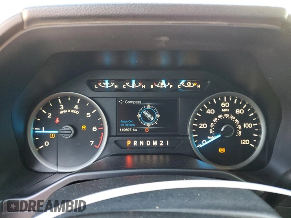 2017 Ford F-150 XL z VIN 1FTEW1CP2HKC41643, wystawiony jako Copart lot #51997745 z przebiegiem 119 697 mil mil oraz Czysty tytuł • Clean title. Historia ofert i sprzedaży dostępna na DreamBid. Obrazek 9.